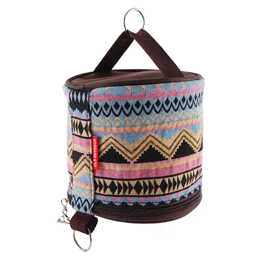 Туристический цилиндрический держатель для салфеток