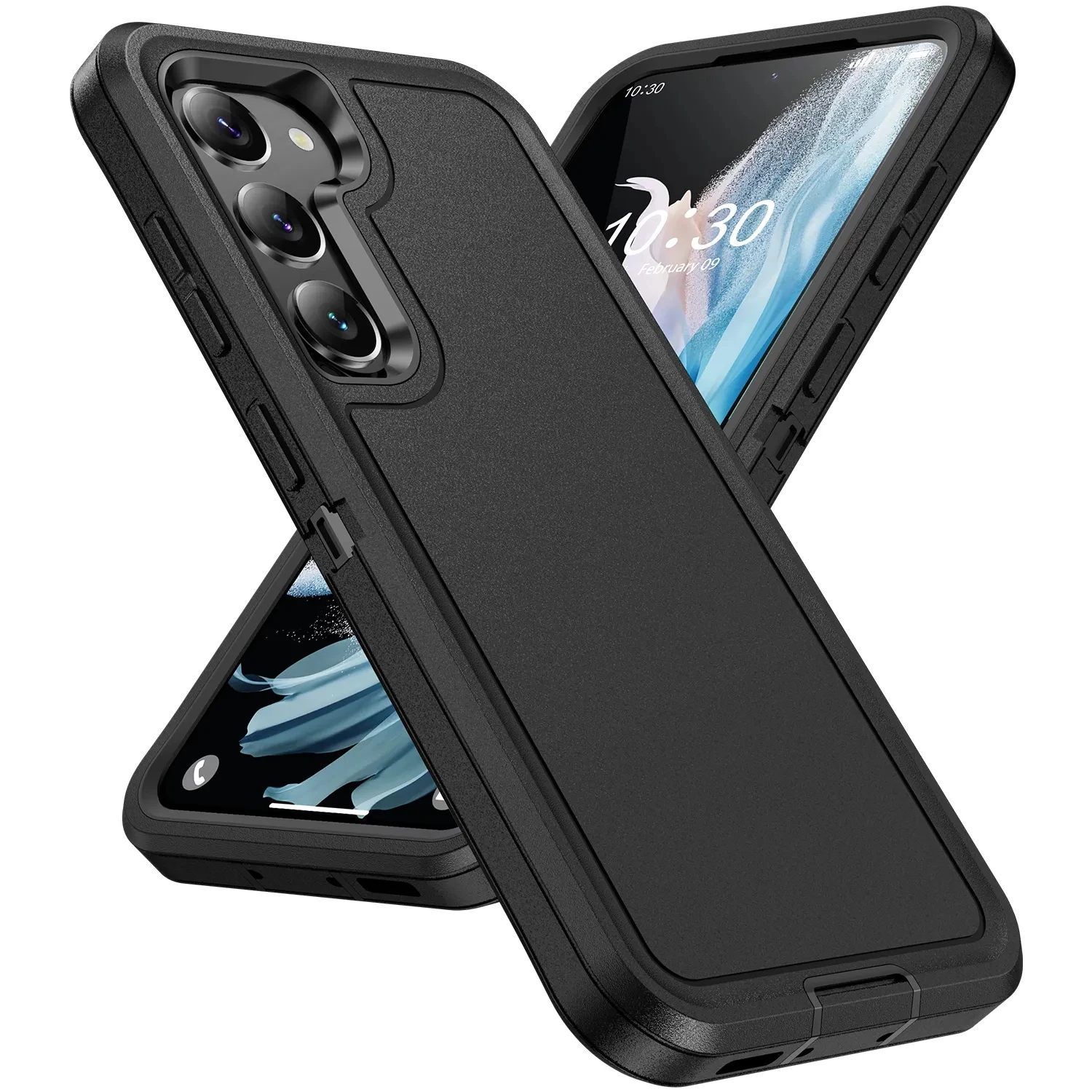 

For Samsung Galaxy S22 S23 ULTRA S23+ S22+ A14 A54 A13 A53 5G Hard Plastic Bumper TPU Armor Shockproof Phone Case