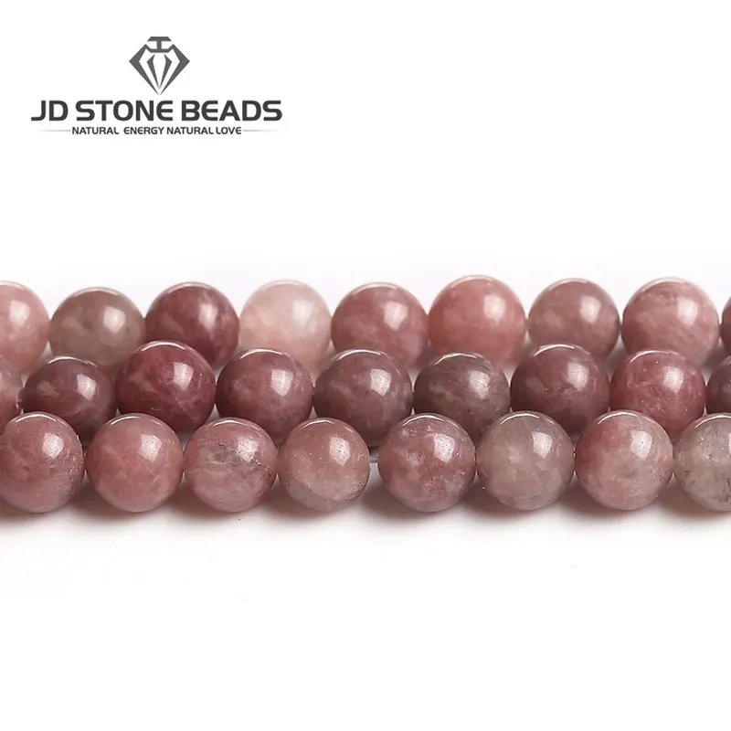 

New Arrival Natural Pink Quartz Beads 6 8 10 MM DIY beads For Jewelry Making Fashion Accessories Women Bracelets Necklace Gifts