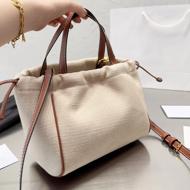 Fashion Casual New Woman Shoulder Bags Large Capacity Canvas Handbags Luxury Designer Tote Bag Vacation Bags for woman 2023