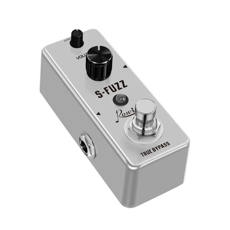 Педаль Rowin для гитары S-Fuzz Classic Smooth Vintage Fuzz Tone эффекты громкости эффектор
