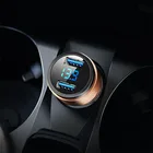 Автомобильное зарядное устройство с двумя USB-портами 3,1 А, светодиодный дисплей для Toyota Aqua Camry Corolla RAV4 Yaris high Lander Land Cruiser PRADO Reiz succet Vitz