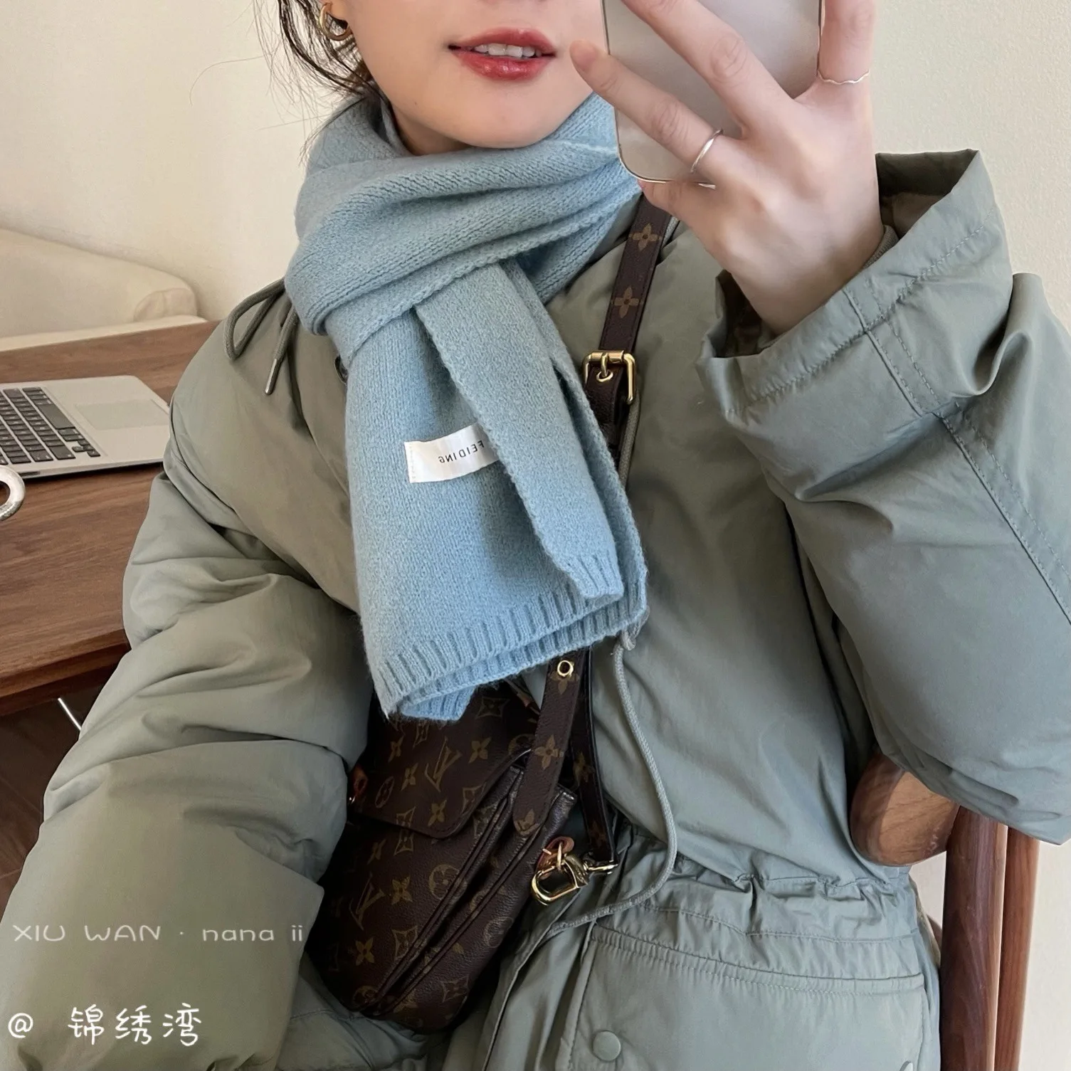 

Однотонный кашемировый шарф, женские теплые шарфы, Женский хиджаб, Шейная длинная шаль, шарф, женская новая зимняя головная повязка из пашмины, бандана 2023