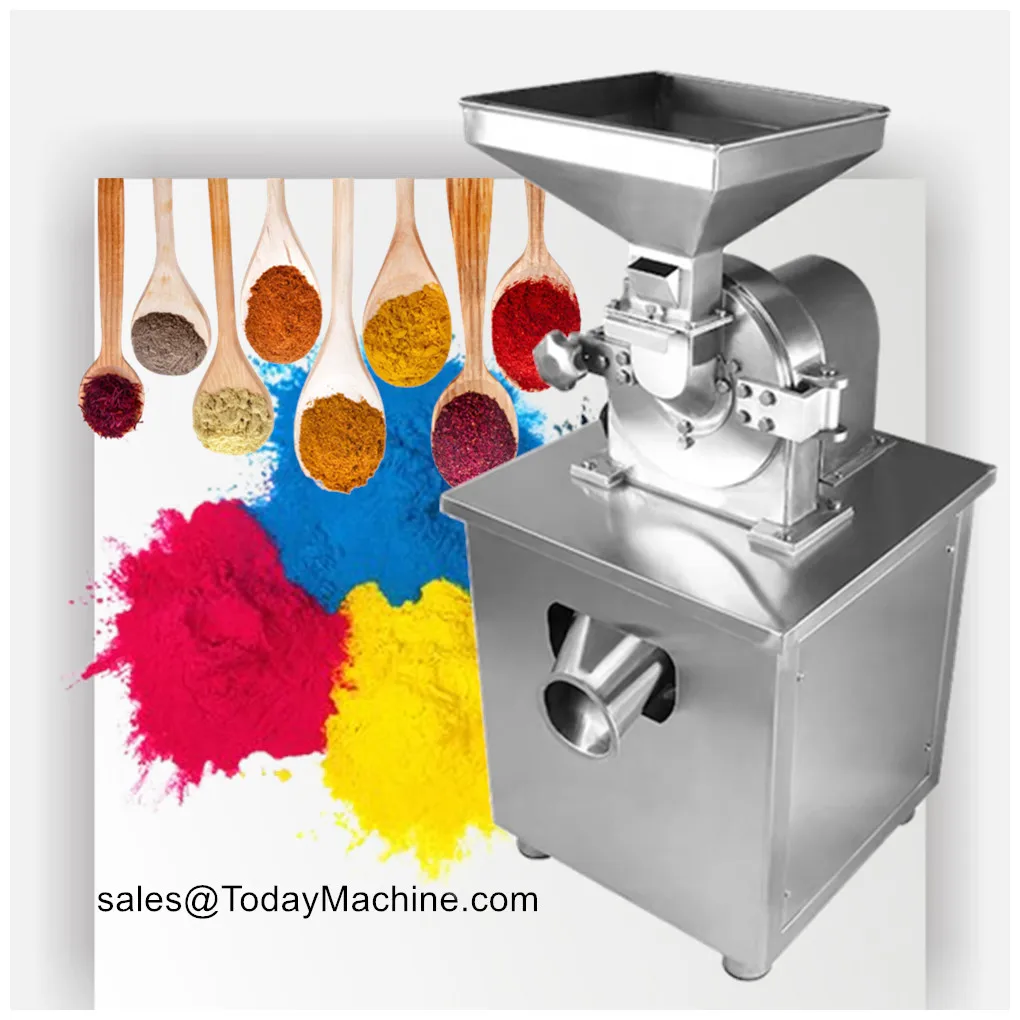 

Factory Price Dry Rice Wheat Flour Grain Food Grinding Machine Salt Sugar Spice Turmeric Chilli Powder Grinder Machine