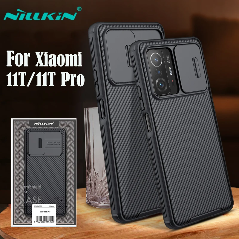 

Чехол NILLKIN CamShield для Xiaomi 11T / 11T Pro, защитный чехол для съемки камеры, для Xiaomi Mi 11T Pro, чехол для телефона