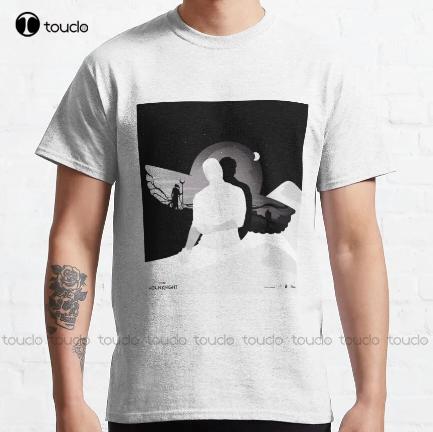 

Классическая Футболка Mr Knight, Moon Knight 3Xl, мужские хлопковые уличные простые винтажные повседневные футболки Moonknight