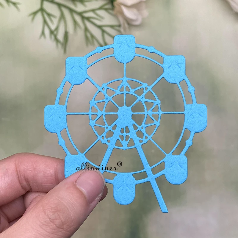 

New Ferris wheel decoration Metal Cutting Dies for DIY Scrapbooking Album Paper Cards Decorative Crafts Embossing Die Cuts