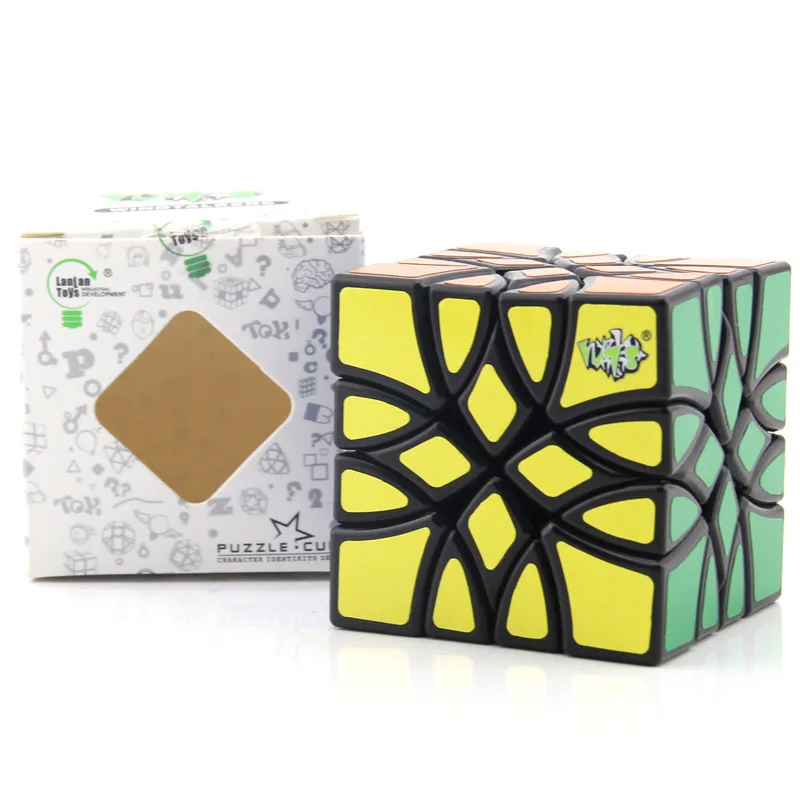 

[Ecube] LanLan мозаика Magic куб странной формы необычный куб Magico Профессиональный Нео скоростной пазл обучающие игрушки