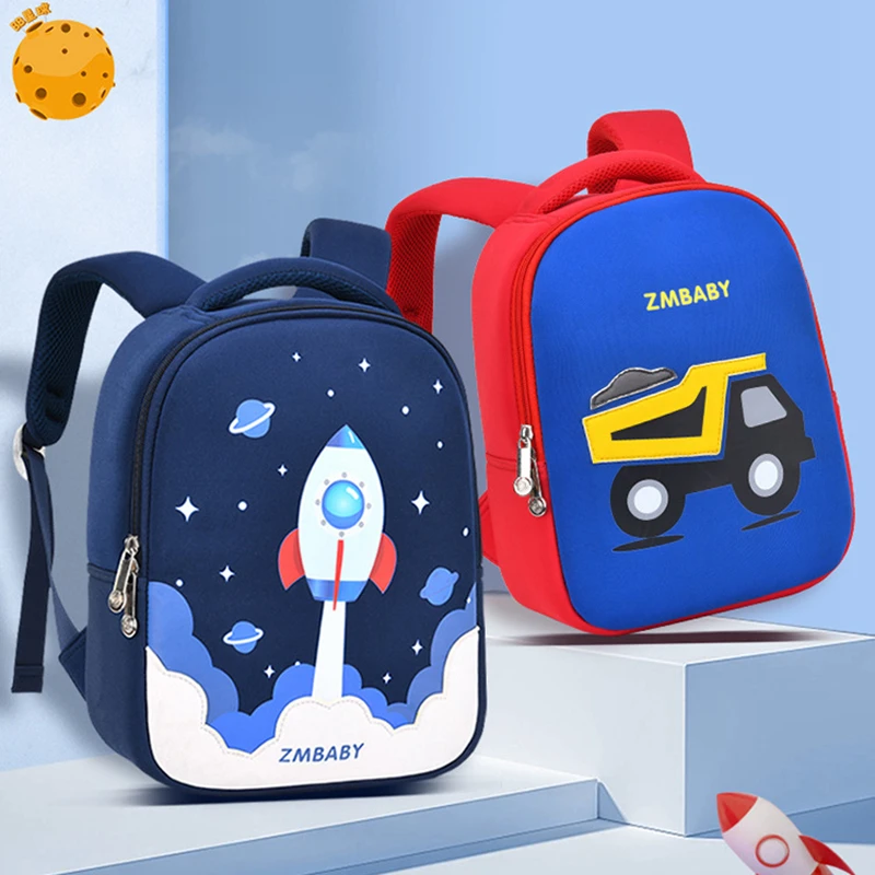 Children's Backpack In Kindergarten Mochila Infantil Cartoon Cute Unicorn Backpacks For Girls Boys Bookbag Baby Kids School Bags