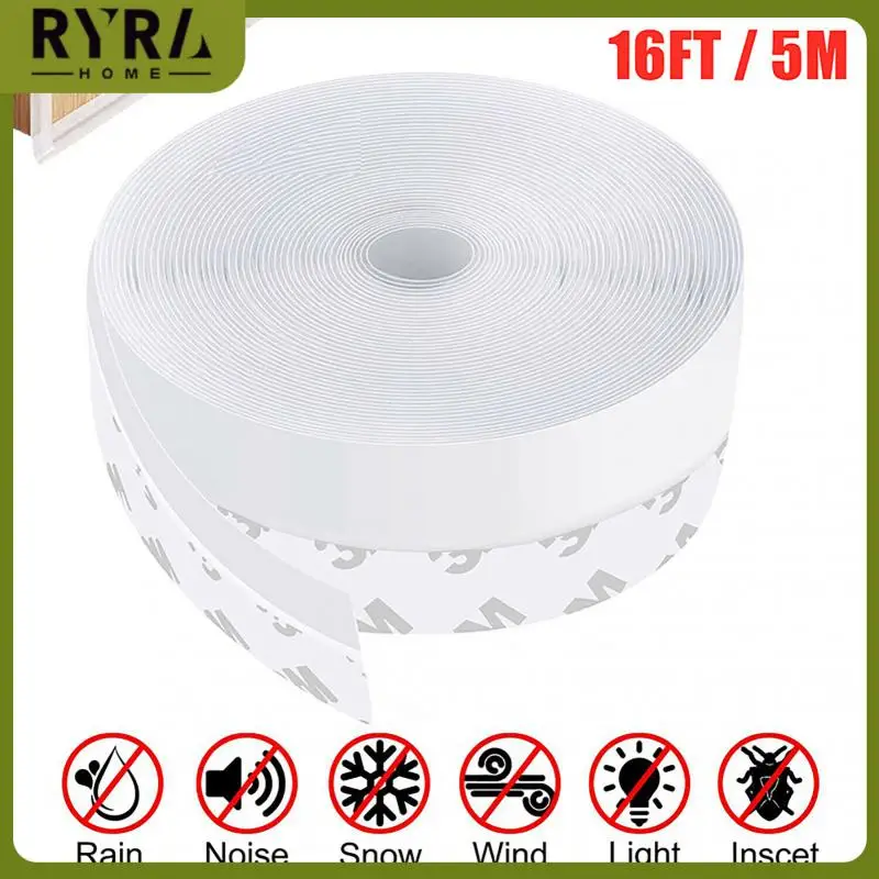 

High Quality Door Bottom Sweep Gap Draft Sticker Adjustable Under Door Draft Stopper Waterproof Dustproof Door Bottom Seal Strip