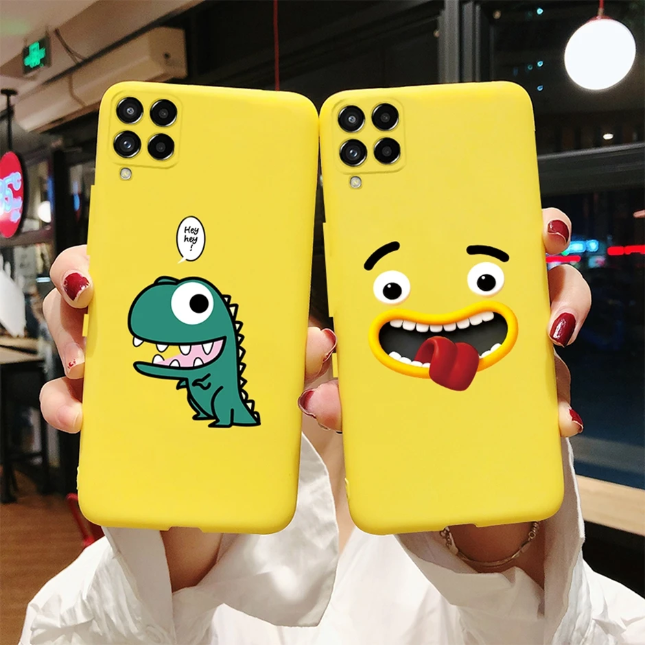 Фото Чехол для Samsung Galaxy M13 M23, чехол для телефона, силиконовый защитный чехол, забавный чехол для Samsung M33, чехлы для Samsung M53, бампер, чехол №3