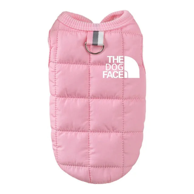 Pink Pet Dogs Clothes Winter Cotton Dogs Vest Coats Plus Warm For Small Medium Dog Clothing Puppy French Bulldog Chihuahua Perro 5
