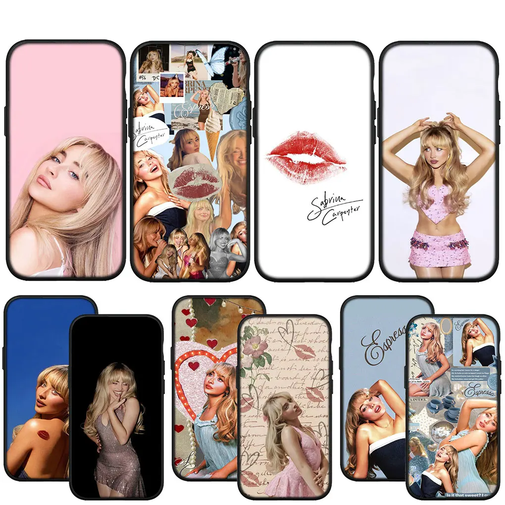 Wallpaper S-Sabrinas SC C-Carpenters Cover Case for Apple iPhone 15 14 13 12 Mini 11 Pro X XR XS Max 7 8 Plus + 15+ Phone Casing