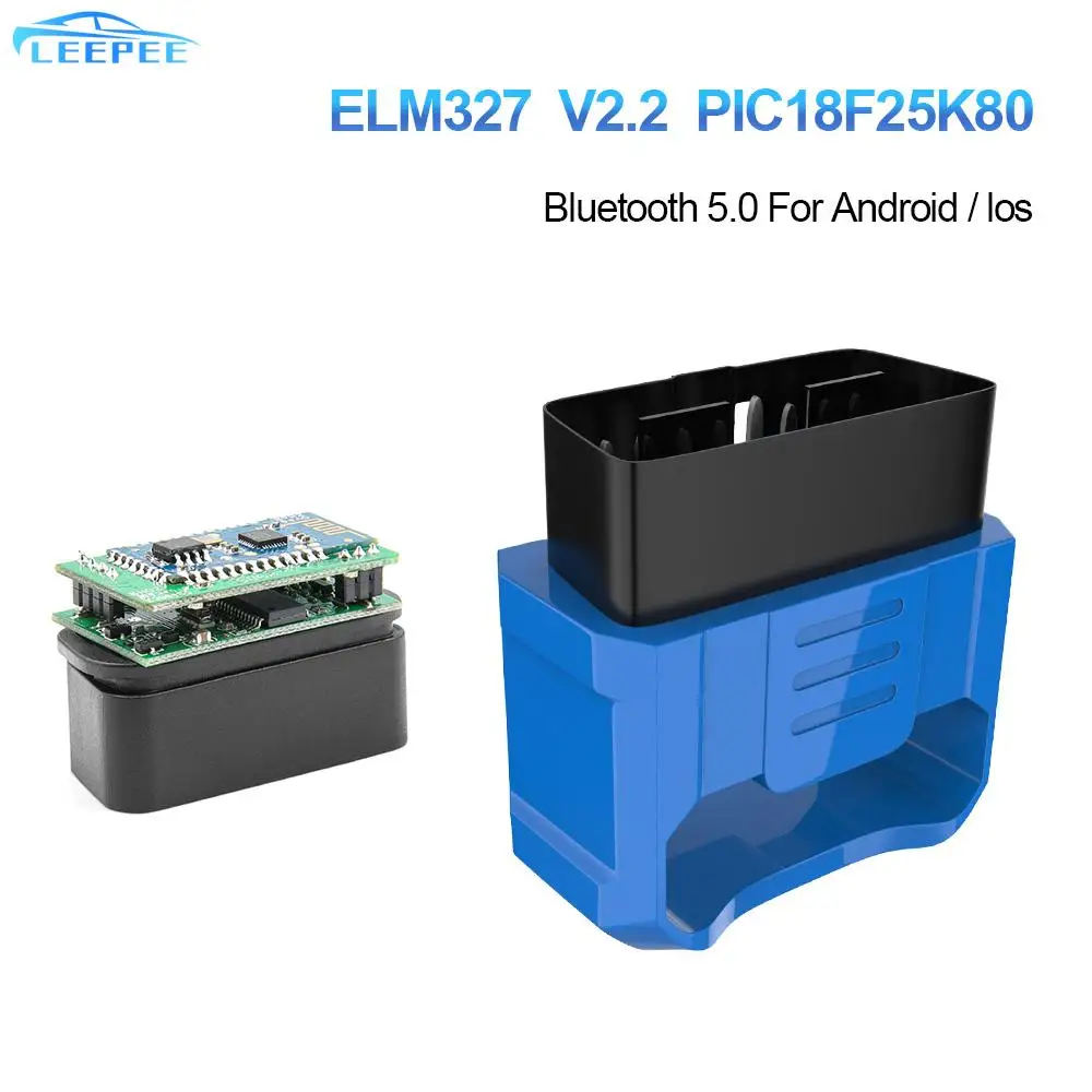 

Bluetooth 5,0 OBD2 считыватель кодов автомобиля диагностический сканер Мини OBD II V018 ELM327 V2.2 ремонтные аксессуары для Android/IOS