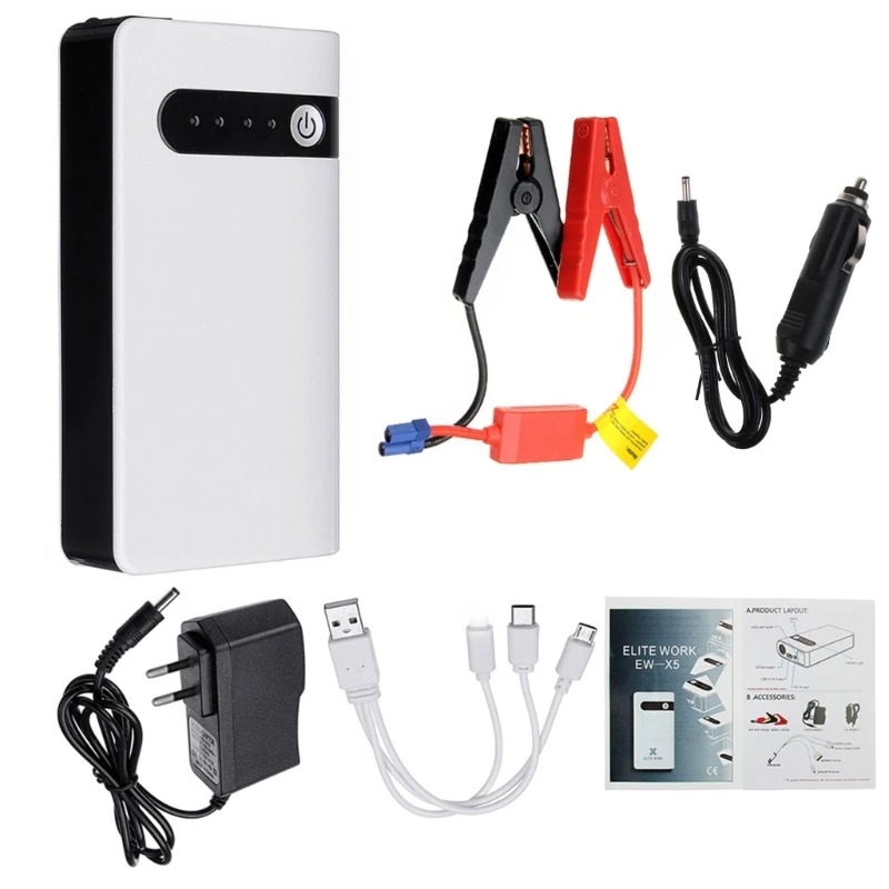 

20000mAh Car Jump Emergency Starter with USB Charging Port 12V Auto Power