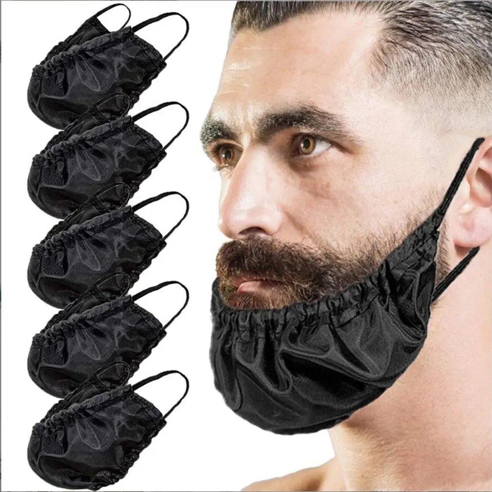 

Fashion Beard Bandana Beard Covers Adjustable Facial Hair Apron Guard Mens Beard Bedtime Bib Caps Men's Shaver Accessories