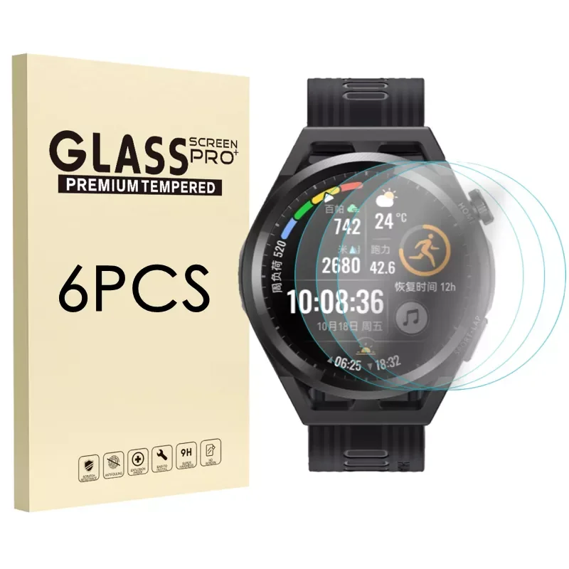 

6/2/1 шт. для Huawei Watch GT Runner защита для экрана из закаленного стекла Противоударная пленка GT2 GT3 46 мм для Huawei GT2 Pro GT3 Pro
