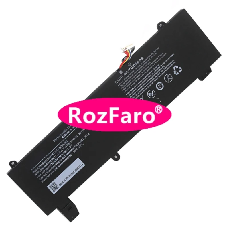 Фото Аккумулятор RozFaro 575983 для ноутбуков Sony Vaio FE15 VWNC51527 VWNC51529 VWNC51518 VJFE54F11X, а также для Axioo MyBook Z6 Z10 Metal Notebook. №1