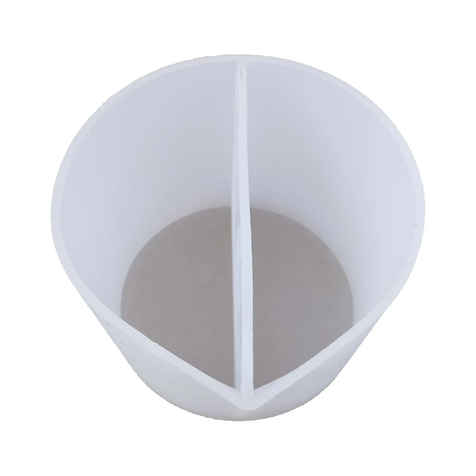 

For Paint Pouring Accessories Reusable Easy Clean Tools Portable Mixing DIY Craft Dividers Silicone Drawing Fluid Art Split Cup