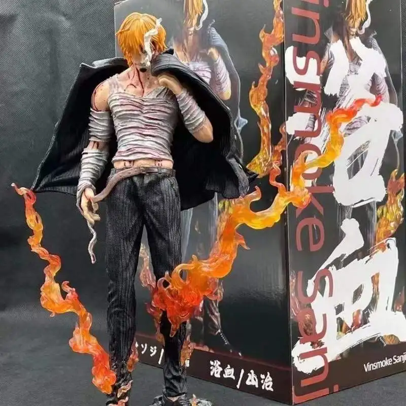 

28cm One Piece Banpresto Vinsmoke Sanji Action Figure Anime Model Pvc Gk Roronoa Collection Ornament Collecting Toys Kids Gift