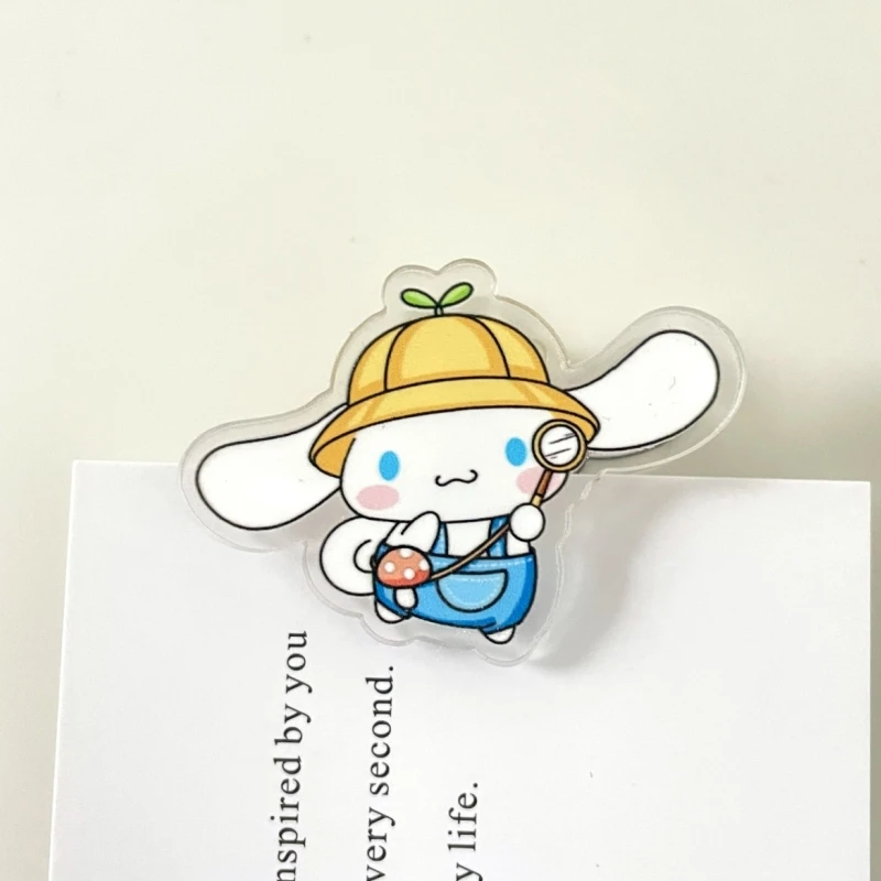 Sanrios аниме Kawaii My Melody Cinnamorroll зажим для уплотнения высокая красота