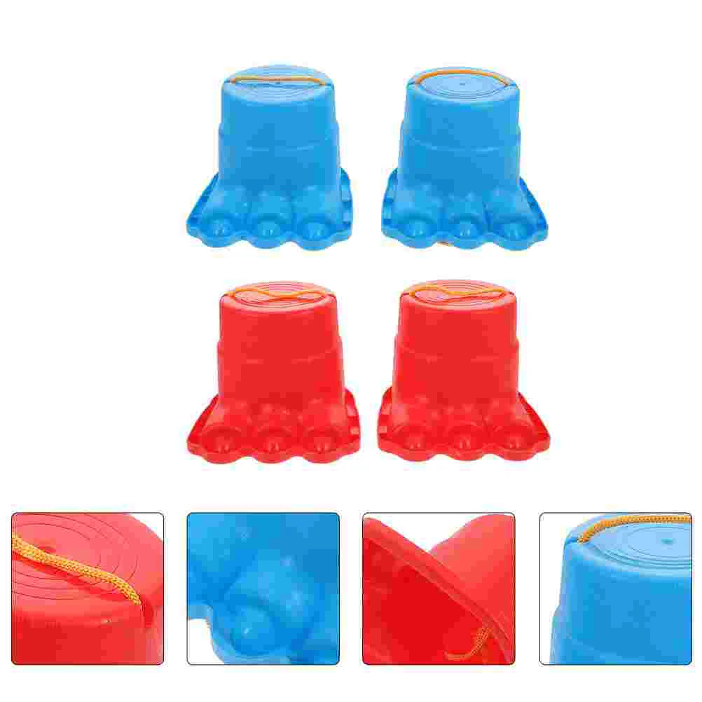 

2 Pairs Playthings Jumping Playthings Stilts Playthings Sensory Training Toys for Kindergarten Children Gift