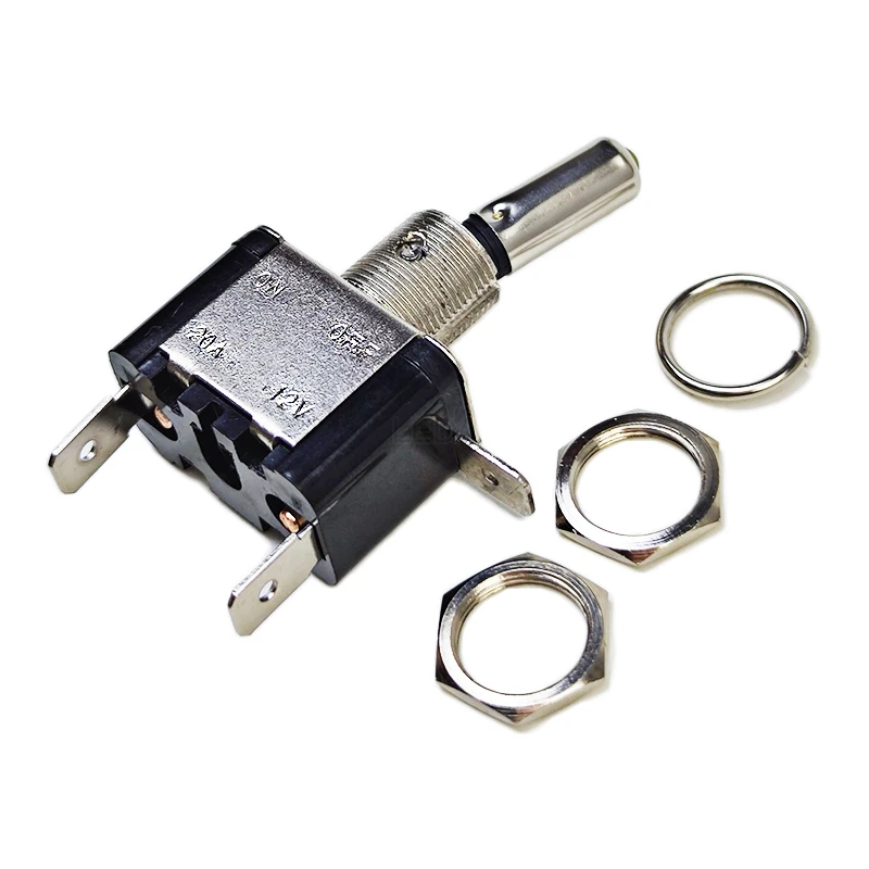 1 шт. 12 В 20 А светодиодный тумблер с подсветкой авто лодка грузовик красный синий