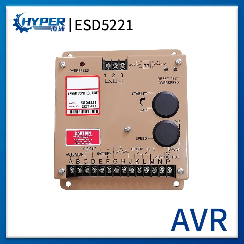 ESD5221 Регулятор скорости Изохронный регулятор с регулируемой скоростью
