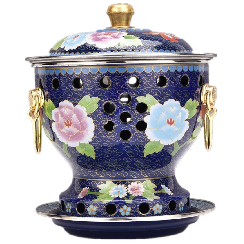 

Home Hot Pot Single Person Enamel Environment-Friendly Oil Copper Pots Meal Small Hot Pot Meal Commercial Hotel Copper Pot Stove