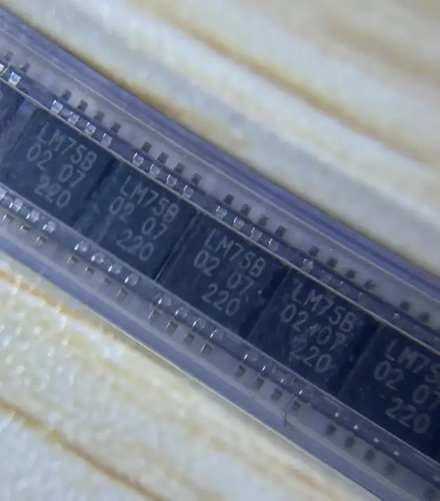 

10 шт., 100% новый оригинальный датчик температуры LM75BDP