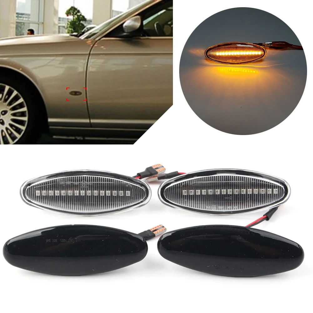 1 пара автомобильных указателей поворота боковые габаритные огни индикаторная