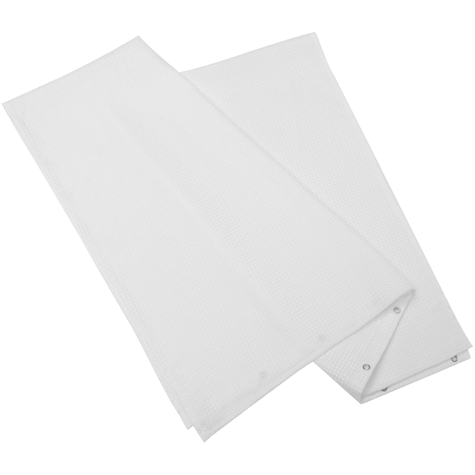 

Plain Color Bathroom Decorative Curtain Waterproof Hanging Shower Curtain with Hooks