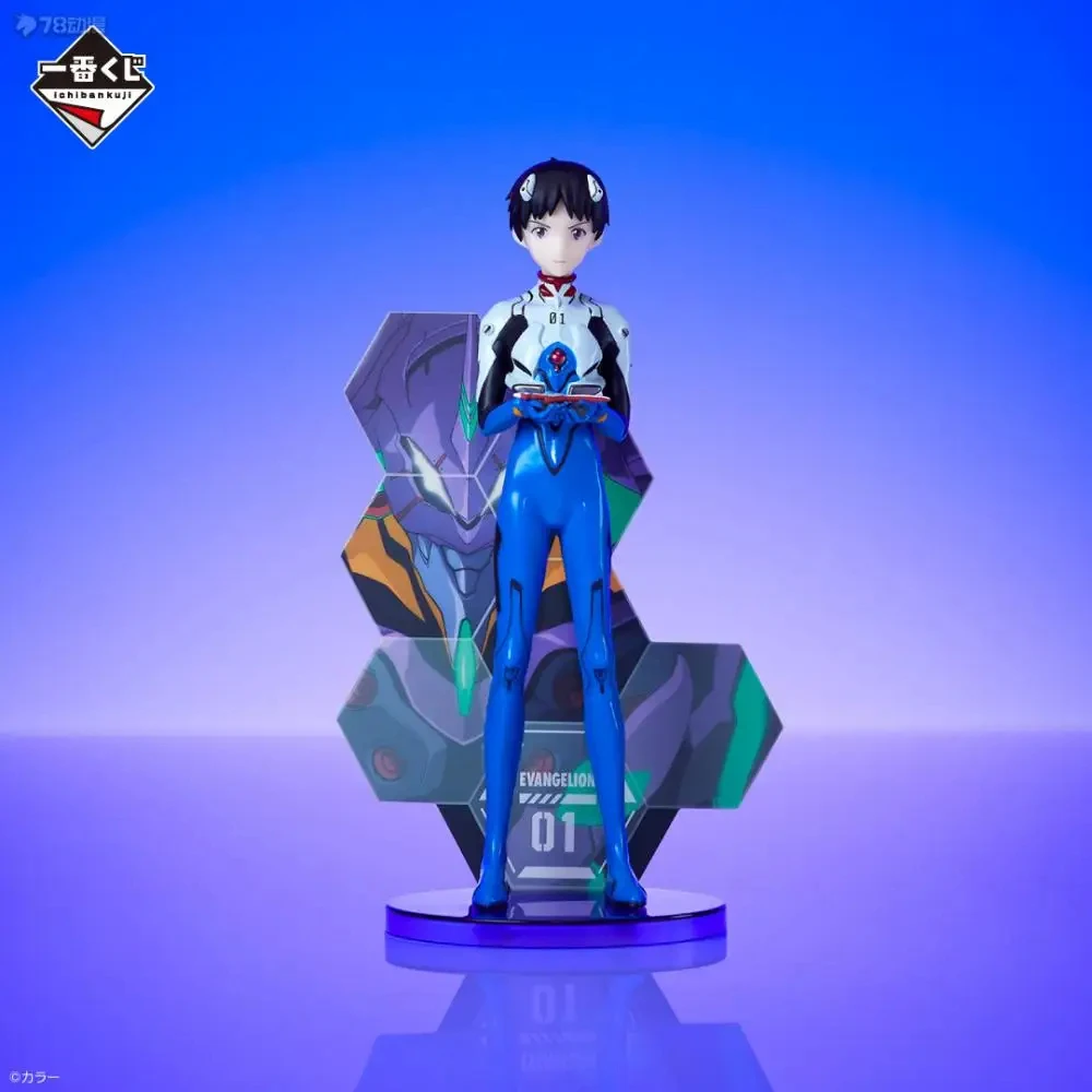 В наличии: Оригинальные фигурки Bandai Ichiban Kuji Евангелион (EVA01) — Макинами Икари Шинджи, Нагиса Кавору, Асука, Рей Аянами. Модели из аниме. (art.: 3920cae23eebc) - 3920cae23eebc