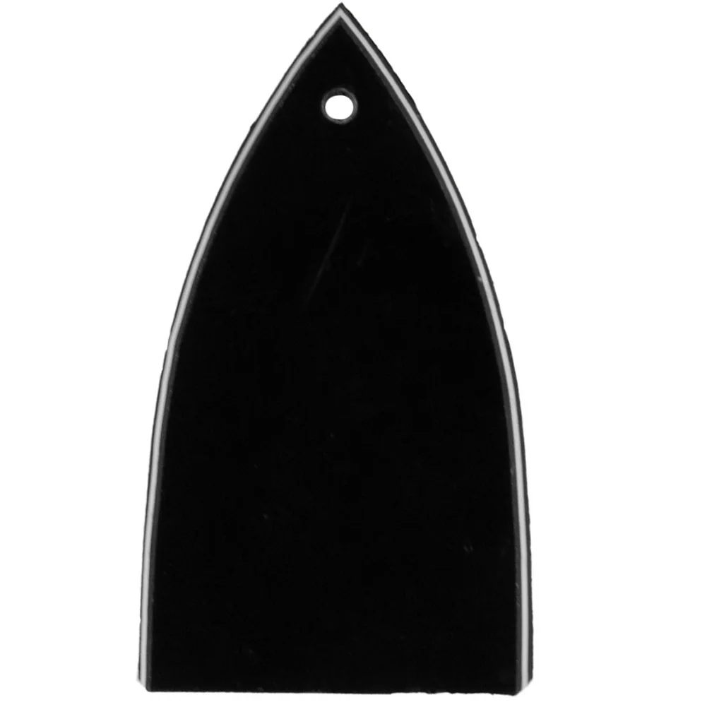 

1x Electric Guitar Truss Rod Cover 1 Hole 3 Ply Truss Rod Cover Plate For Electric Guitars Replacement Accessorys Black Parts