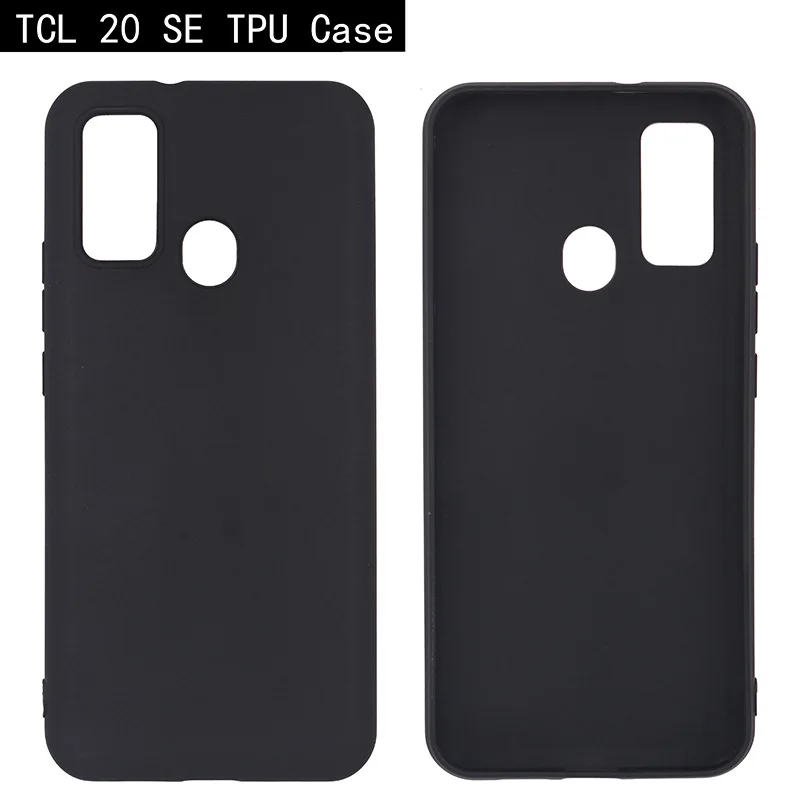 Фото Матовая Мягкая задняя крышка из ТПУ для TCL 50 SE 40 40R 40SE 40XE 30 30XE 30SE 20 20SE 20R 20L 10L 10 Pro XL E чехол Lite Plus LE XE SE №1