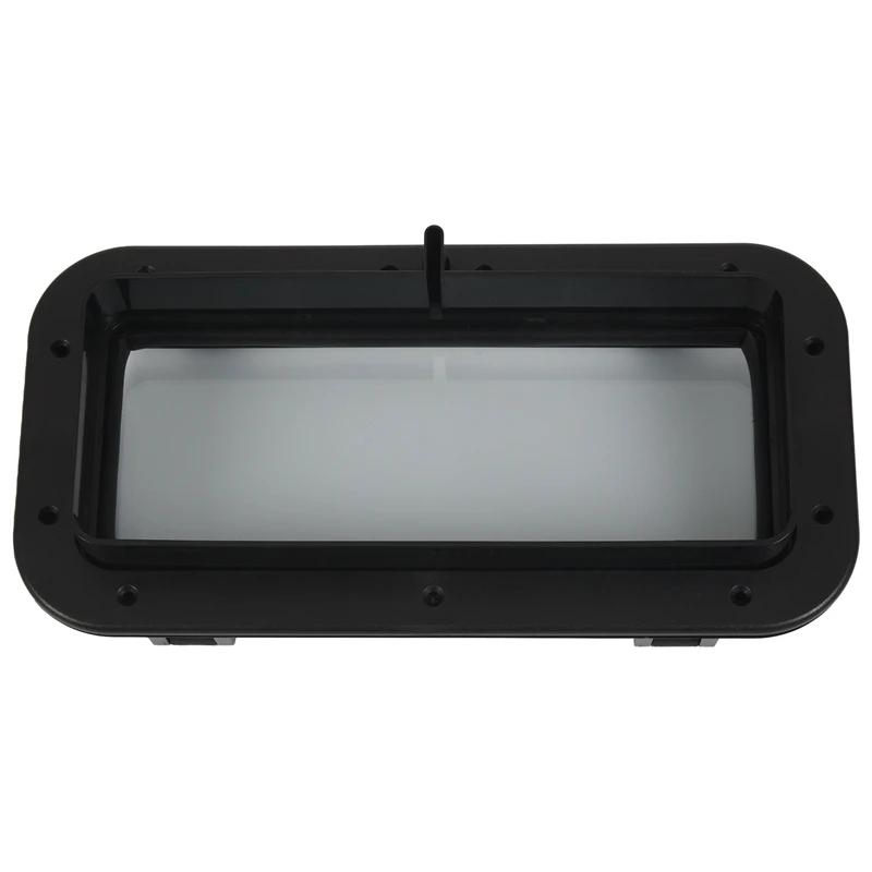 

4 мм раздвижной шлюз из закаленного стекла 400x200 мм Прямоугольный шлюз для лодки RV Yachts Campers