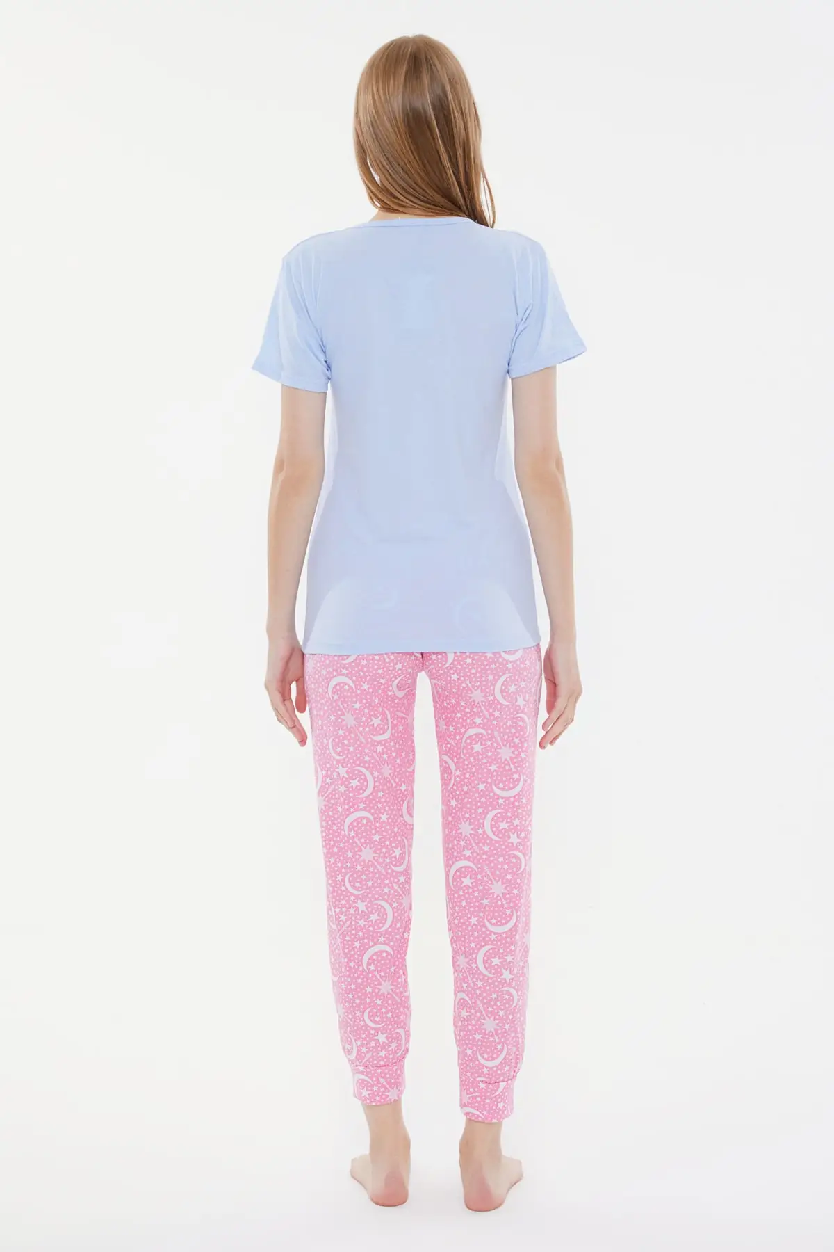

Trendyol Printed Knitted Pajamas Set THMSS21PT1294