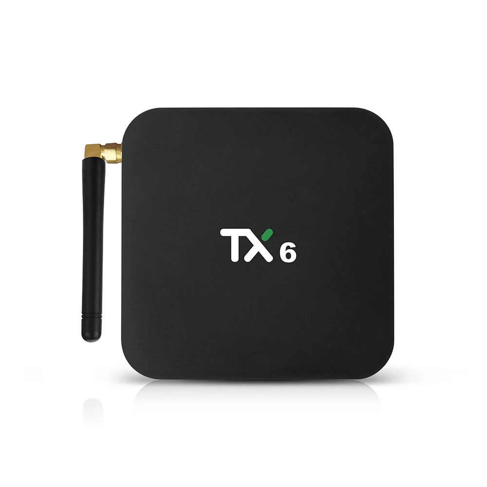 

ТВ-приставка TX6 Android 9,0, 4 ГБ, 64 ГБ, 5,8G, Wi-Fi, Allwinner H616, 4 ядра, USB 3,0, BT4.1, поддержка 4K, для медиа-плееров