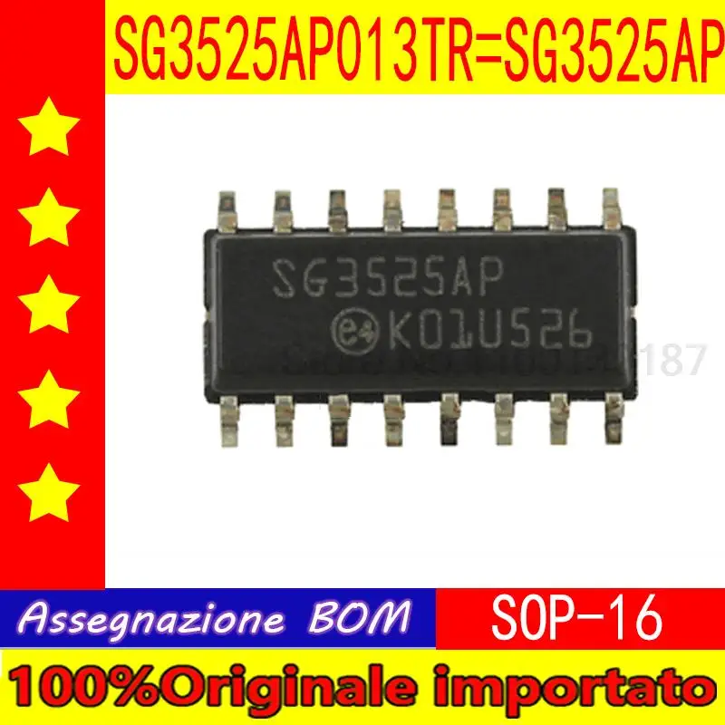 10 шт./лот SG3525AP013TR SG3525AP SG3525ADWR2G SG3525A SOP-16 SG3525ANG SG3525AN DIP-16 импульсная мощность SG3525