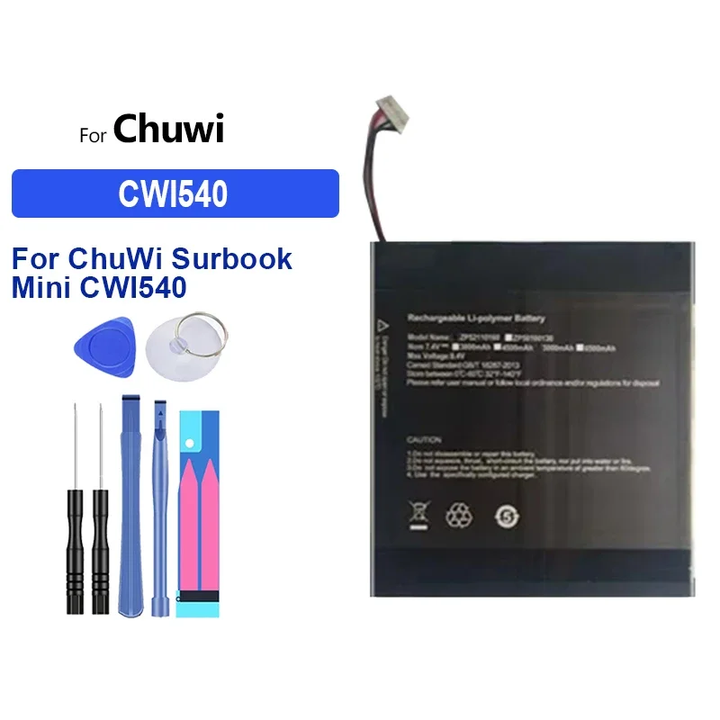 Аккумулятор большой емкости 4200 мАч-5000 мАч для ChuWi Surbook Mini CWI540 NV 30140146 -2S Ubook CWI509