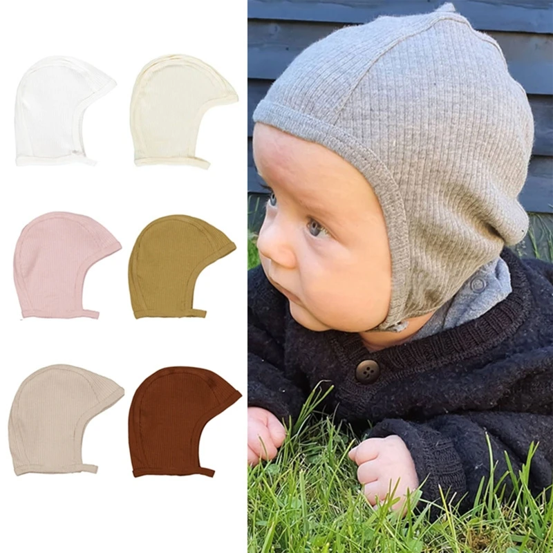 

Baby Soft Cotton Hat Nightcap Newborn Infant Cute Beanie Bonnet Bandanas Turban Headwrap Headdress for Boys Girls