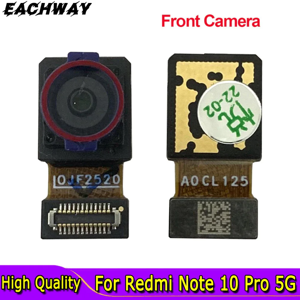 

Front Camera Flex Cable For Redmi Note 10 Pro 5G Camera Small Camera Replacement Parts New For Xiaomi Poco x3 Gt Front Camera
