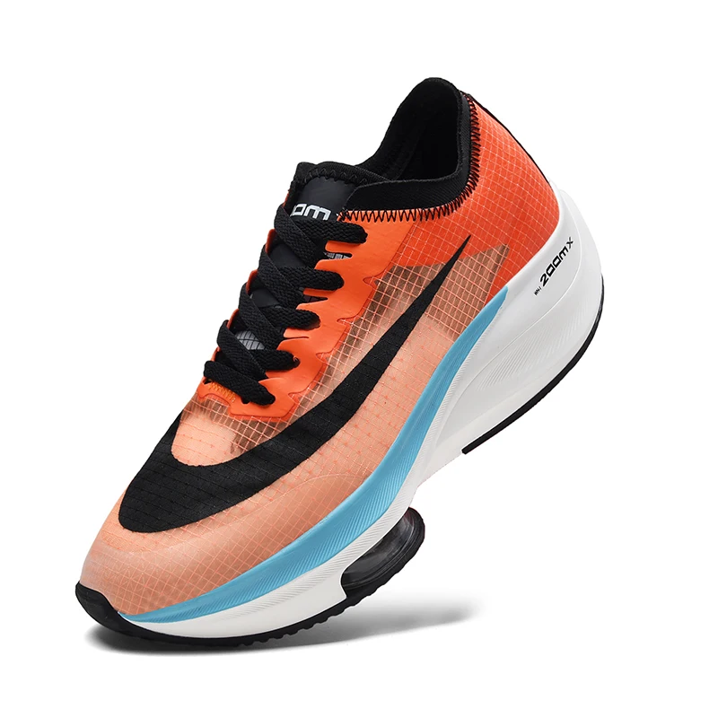 Men Running Shoes Male Casual Sneakers Summer New Orange Breathable Running Shoes For Men  High Quality Luxury Fashion Sneakers