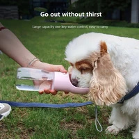dog water dispenser bottle for walking portable travel new pet supplies 400ml water cup outdoor kettle pet portable water feeder