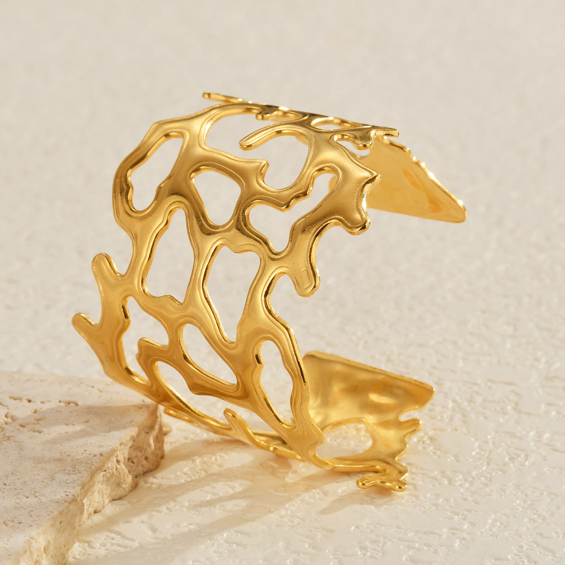 Freeteem преувеличенные массивные ветки из нержавеющей стали широкие