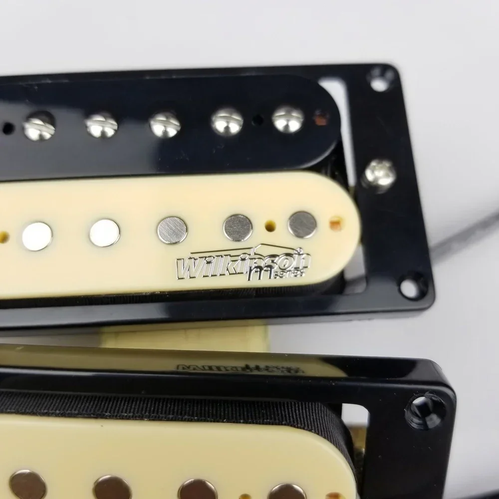 Фото Лидер продаж — набор звукоснимателей Wilkinson WOHZB Zebra Humbucker — звукосниматели для электрогитары Alnico 5, №3