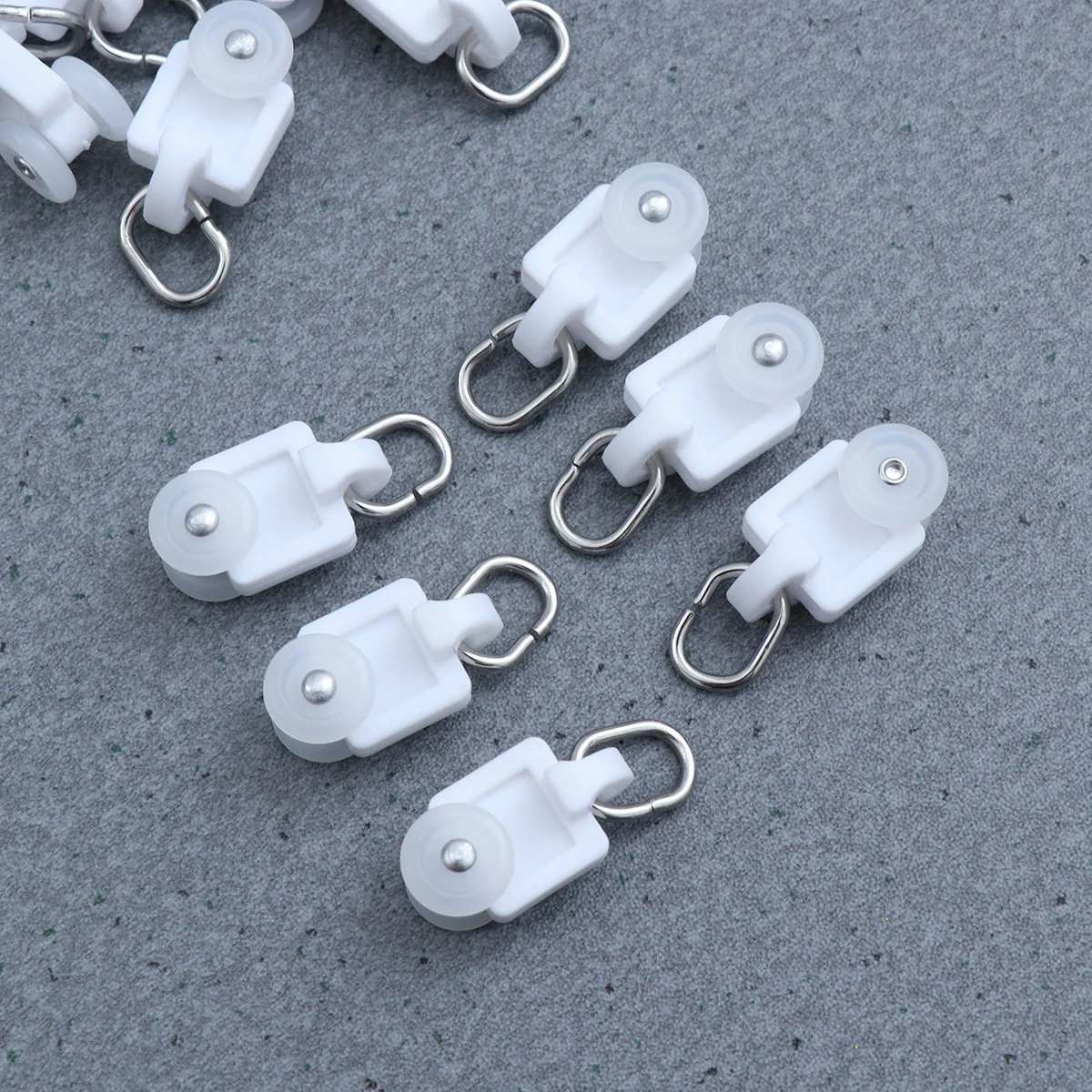 

Curtain Track Roller Rail Ceiling Hooks Hook Drapery Carrier Rollers Glider Gliders Mount Sliding Shape L Pulley Curtains For