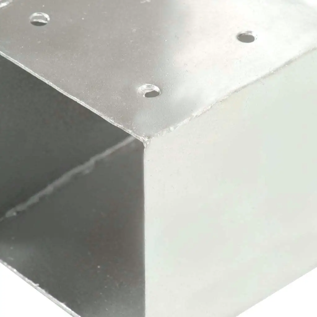 4шт Т-образные оцинкованные металлические соединители 91x91 мм для надежного