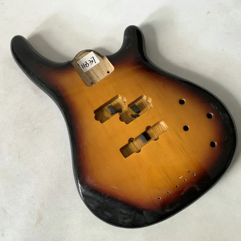 HB317 Sunburst Color PJB Bass Незаконченный электрический бас-корпус Активный из массива