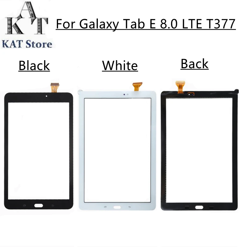 

8.0" For Samsung Galaxy Tab E 8.0 LTE T377 Touch Screen Digitizer Adheisve Front Glass Lens Panel Replacement